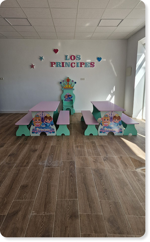 Zona de juegos para niños y niñas