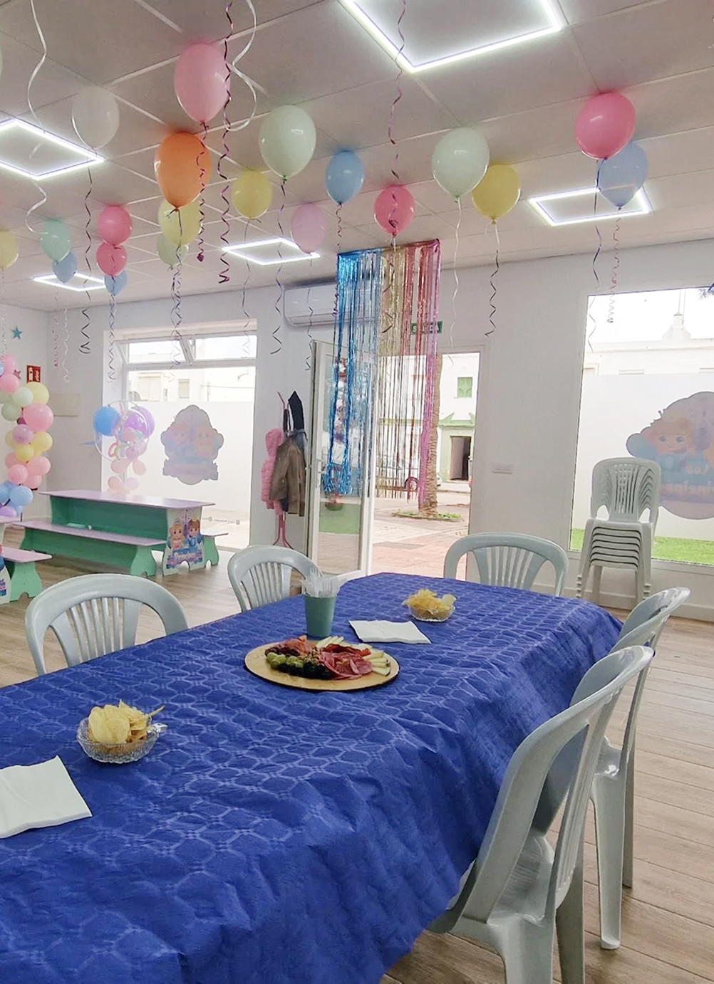 Decoración mágica, juegos divertidos y una zona pensada